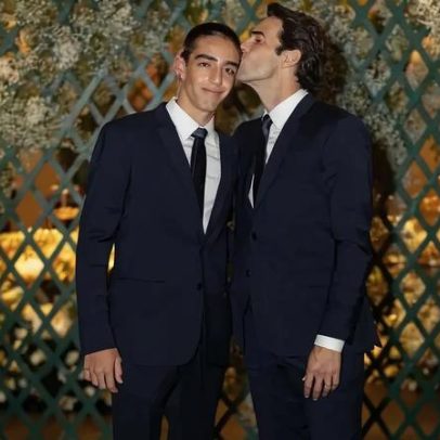 Kaká homenageia o filho mais velho ao completar 18 anos