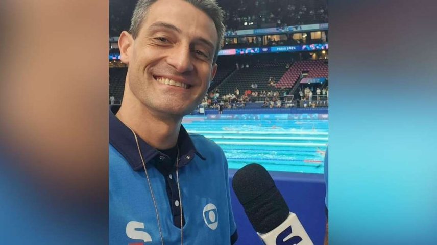 O repórter Edgar Alencar, da TV Globo.