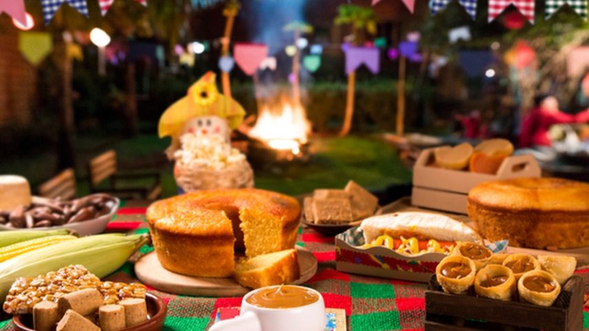Alimentos para crianças na festa junina — Foto: Canva Pro