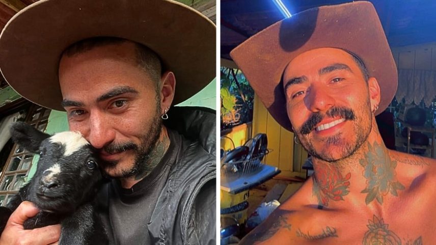 Mayk Leão tem 1,4 milhão de seguidores no Instagram — Foto: Montagem/Reprodução