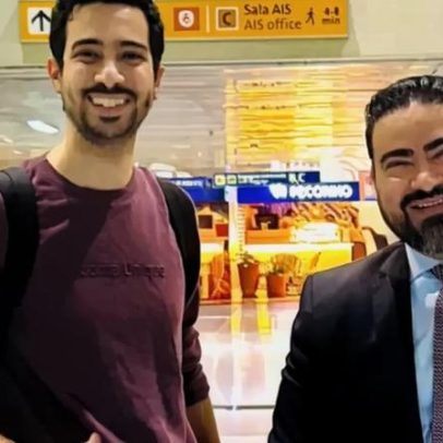 Egípcio entra no Brasil após 51 dias retido aeroporto SP e reencontra a família