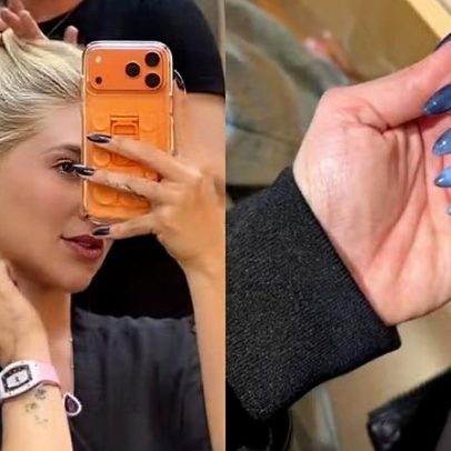 Virginia Fonseca faz retoques de cabelo e unhas em SP antes da Copa