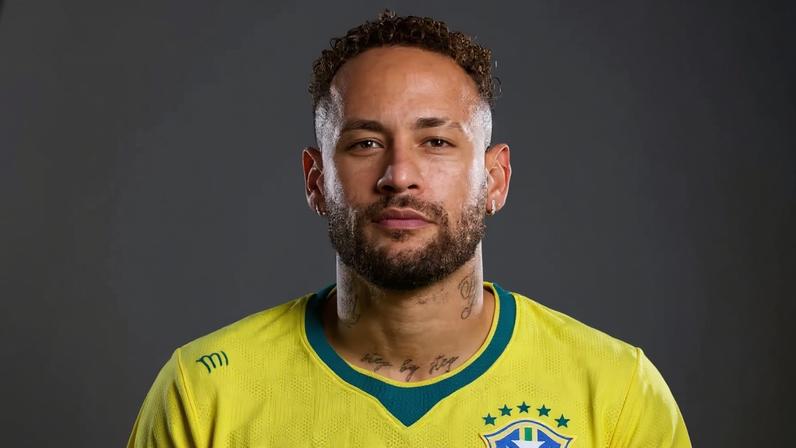 Fotos de Neymar Jr. publicadas pela FIFA.