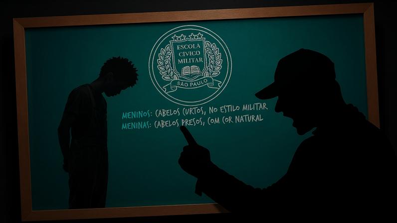 Alunos relatam pressão para cortar cabelo em escola cívico-militar - destaque galeria