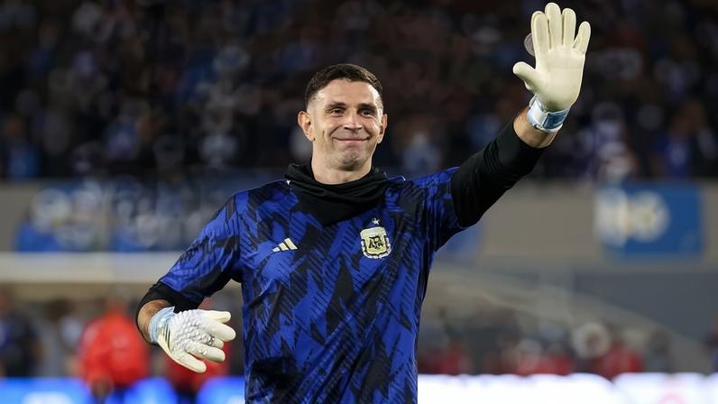Dibu Martínez, goleiro da Argentina