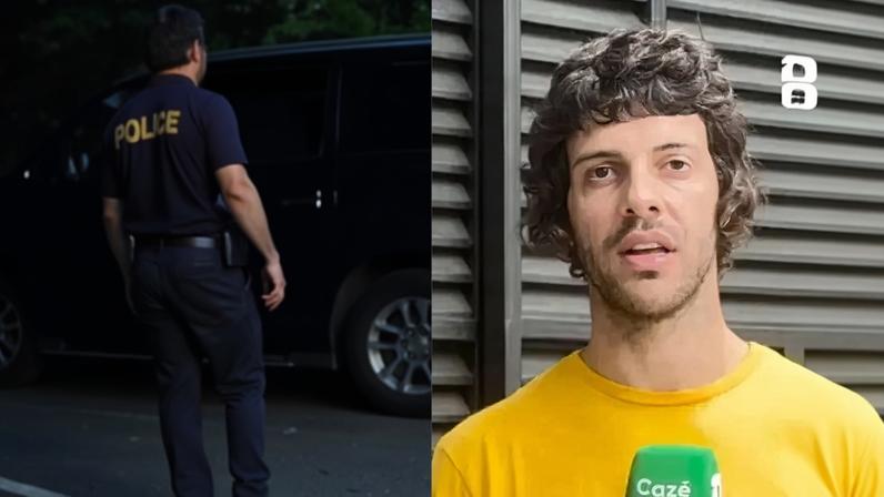 Diogo Defante é detido pela polícia antes da estreia do Brasil na Copa do Mundo