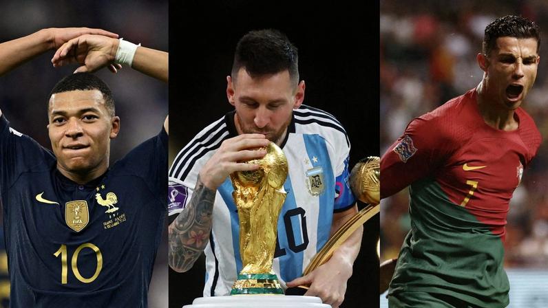 Mbappé, Messi, Cristiano Ronaldo