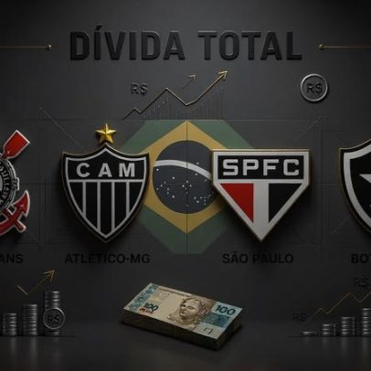 11 clubes brasileiros têm dívidas acima de R$ 1 bi; confira o ranking