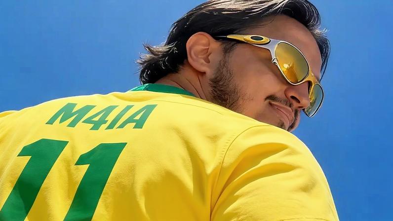 O DJ e produtor musical Guilherme Maia, de 31 anos, o DJ M4IA