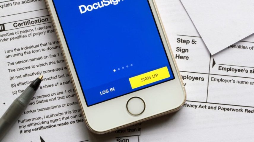DocuSign — Foto: Reprodução/Twitter