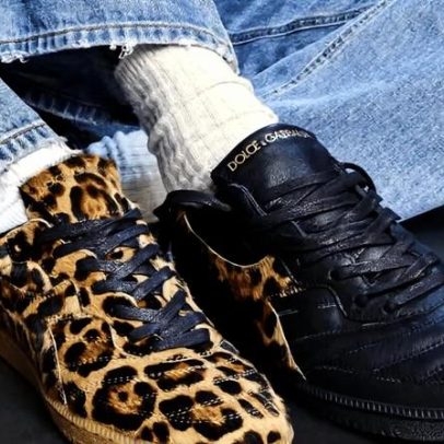 Dolce & Gabbana relança chuteira de luxo inspirada no Brasil