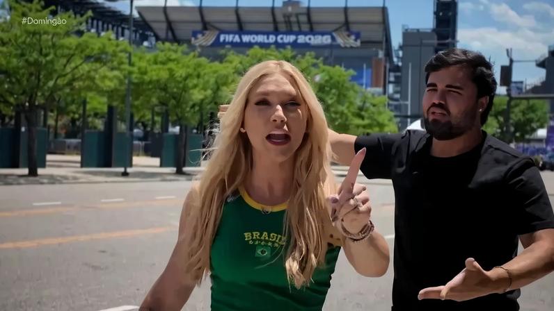 Domingão com Huck reduz participação de Virginia Fonseca após críticas
