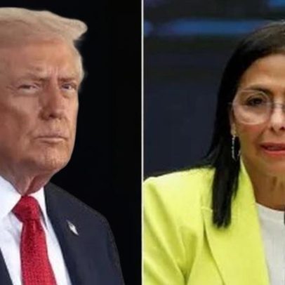 Delcy Rodríguez afirma ter conversado com Trump e Rubio após terremotos