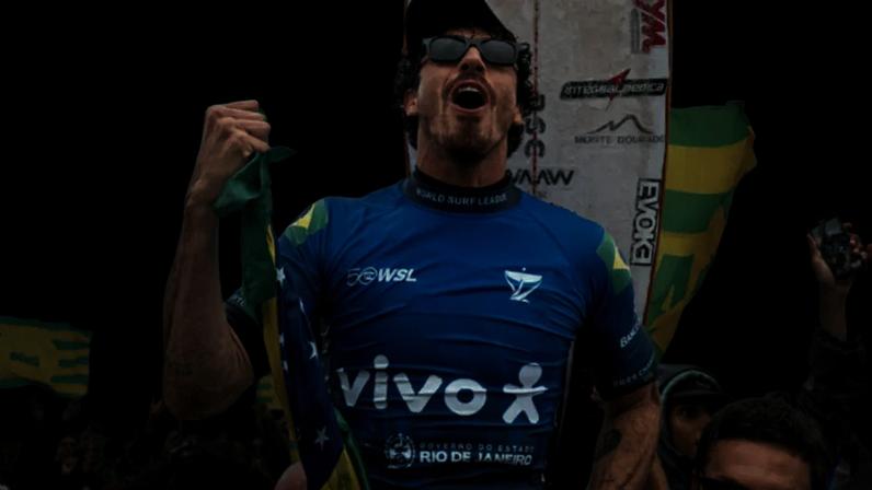 Yago Dora conquistou a etapa de Saquarema pela segunda vez