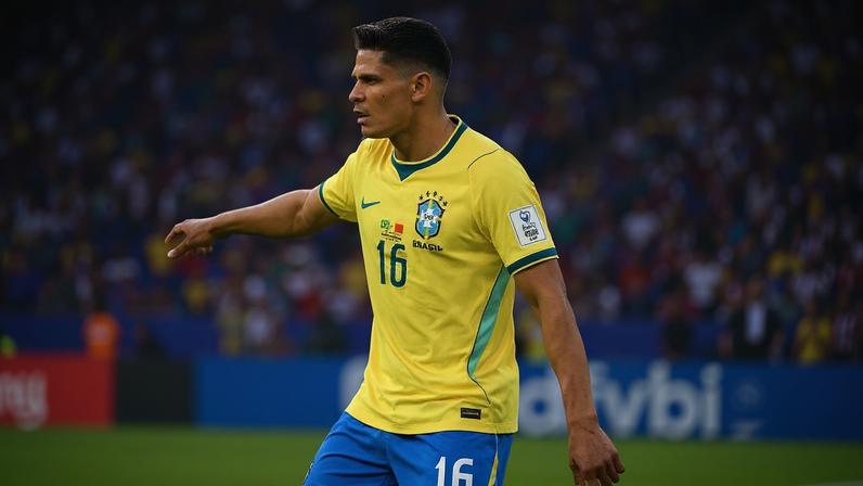 Douglas Santos pela Seleção Brasileira .(Foto: Eduardo Carmim/Photo Premium/Folhapress)