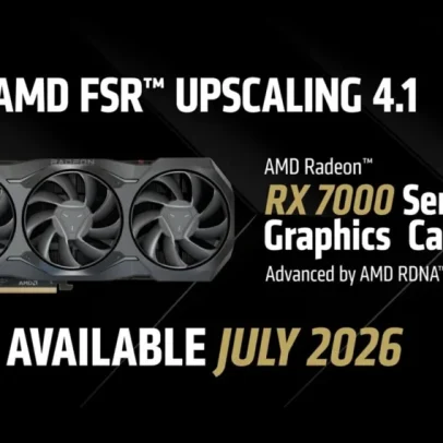 AMD Adrenalin 26.6.2 adiciona FSR 4.1 para Radeon RX 7000