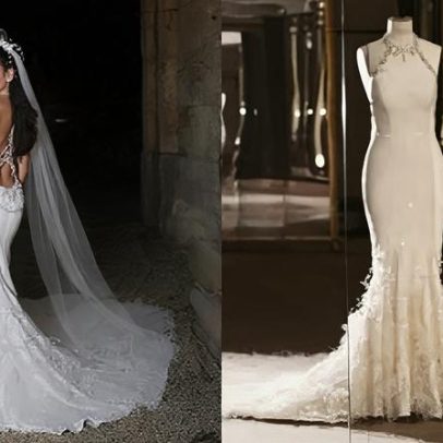 Chanel revela vestido de casamento de Dua Lipa com 480.000 pérolas