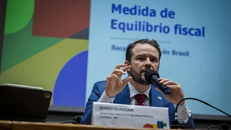 Dario Durigan, ministro da Fazenda, falou em evento de lançamento do Desenrola Adimplentes