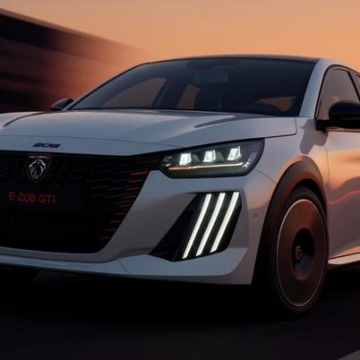 Peugeot e-208 GTi com 280 cv acelera mais que Polo elétrico