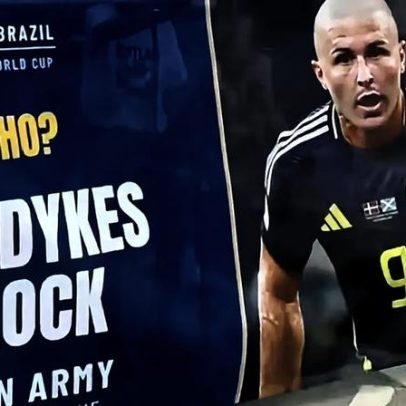 Quem é o camisa 9 de cara de mau que escoceses dizem ser melhor que Pelé