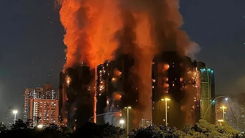 Empresas acusadas de homicídio culposo após incêndio fatal em Hong Kong