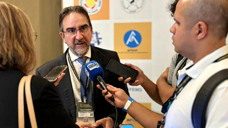 Bernard Appy, em coletiva de imprensa durante o Congresso Luso-Brasileiro de Auditores Fiscais