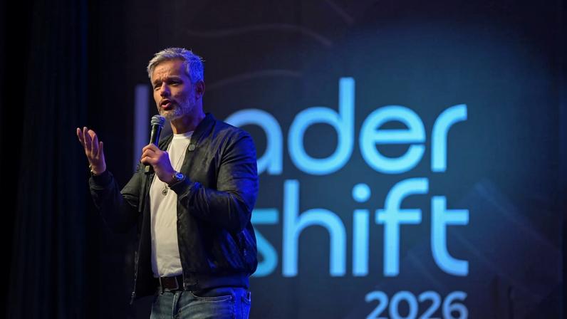 Otaviano Costa abriu as palestras no Leader Shift