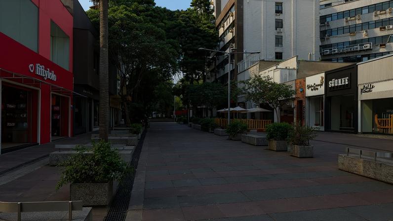 Atraque a tiros ocorreu na rua Antônio de Albuquerque, na Savassi