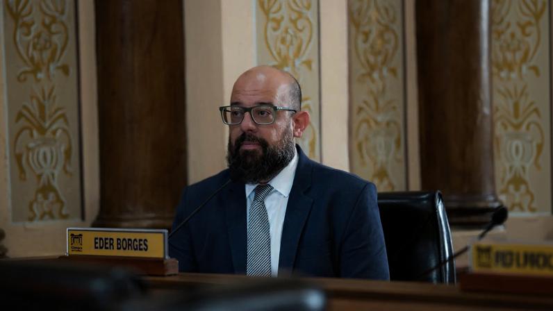 Eder Borges responderá por dois processos no Conselho de Ética da Câmara Municipal de Curitiba. (Foto: Rodrigo Fonseca/Câmara Municipal de Curitiba)
