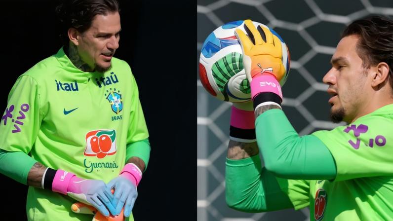 Éderson publica primeiras fotos treinando pela Seleção Brasileira
