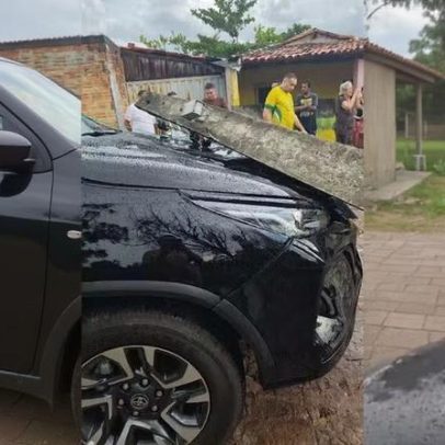 Microburst derruba árvores e postes no Piauí; vídeo mostra danos