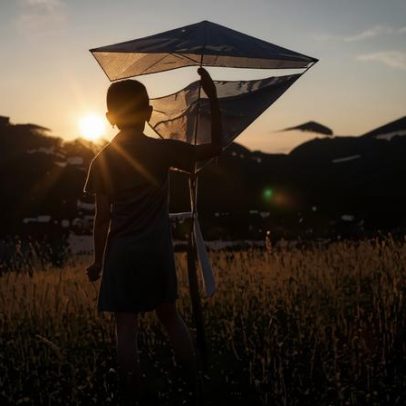 Inverno é tempo de soltar pipa com segurança