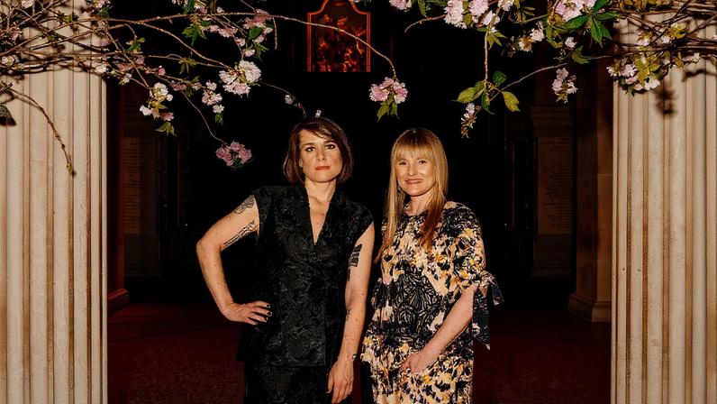 Photograph of Katie Drummond and Amy Astley global editorial directors of Wired and Architectural Digest