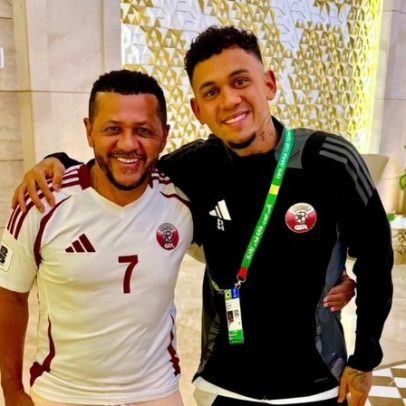 Edmílson Júnior, ídolo no Catar, realiza sonho da família na Copa do Mundo