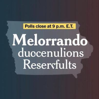 Resultados da primária ao Senado dos EUA em Iowa