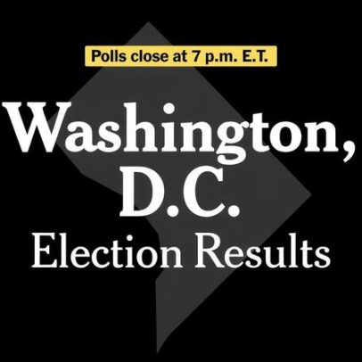 Resultados das Eleições Primárias em Washington, D.C.