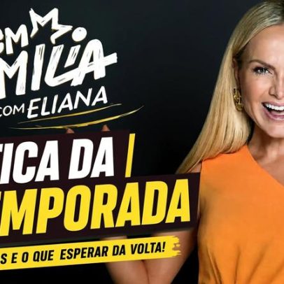 Em Família com Eliana encerra temporada como acerto da Globo e busca identidade