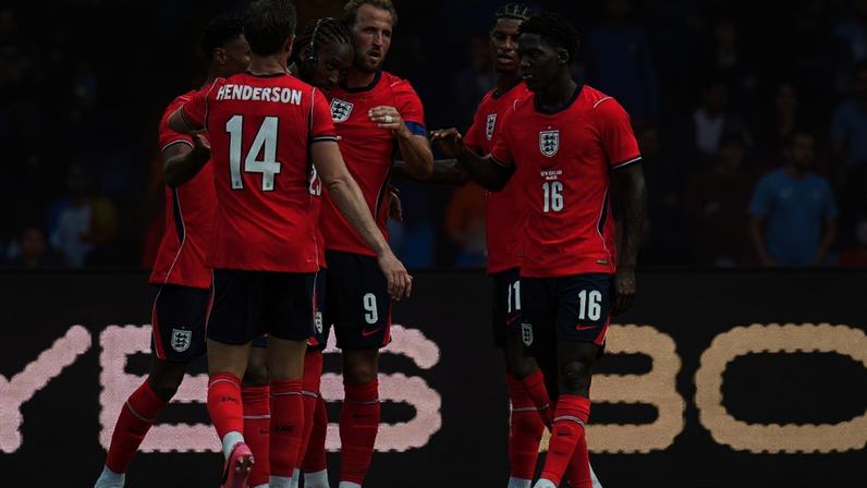 Com gol de Kane, a Inglaterra venceu a Nova Zelândia em amistoso antes da Copa do Mundo (Foto: Rich Storry/Getty Images/AFP)