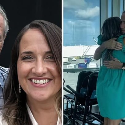 Mulher de 46 anos descobre o pai biológico que não sabia da existência dela