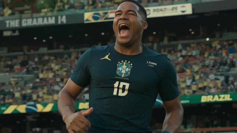 Endrick viraliza após ilusão de ótica transformar sua camisa 19 em 10