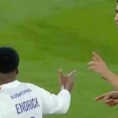 Endrick e Hakimi discutiram após jogo da Ligue 1 há dois meses