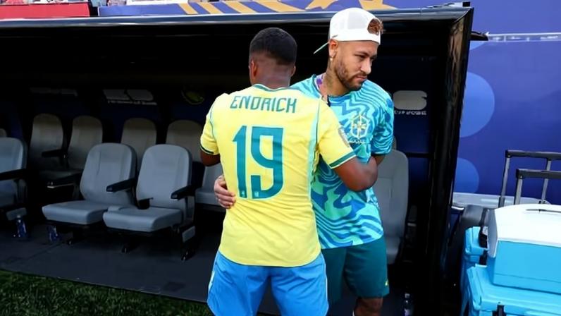 Endrick: mesmo número e mesma idade de Messi há vinte anos