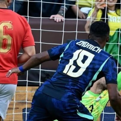 Endrick dedica gol ao filho que nascerá e afirma: quero ficar aqui