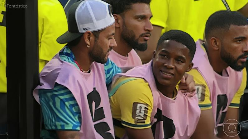 Endrick desabafou com Neymar durante jogo do Brasil e Marrocos
