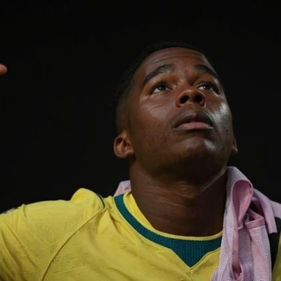 Endrick faz post após ficar fora da estreia do Brasil na Copa