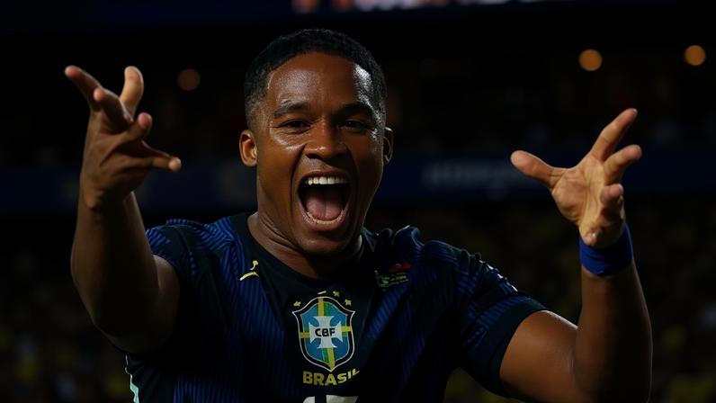 Endrick teve gol anulado por impedimento em Brasil x Haiti na Copa do Mundo