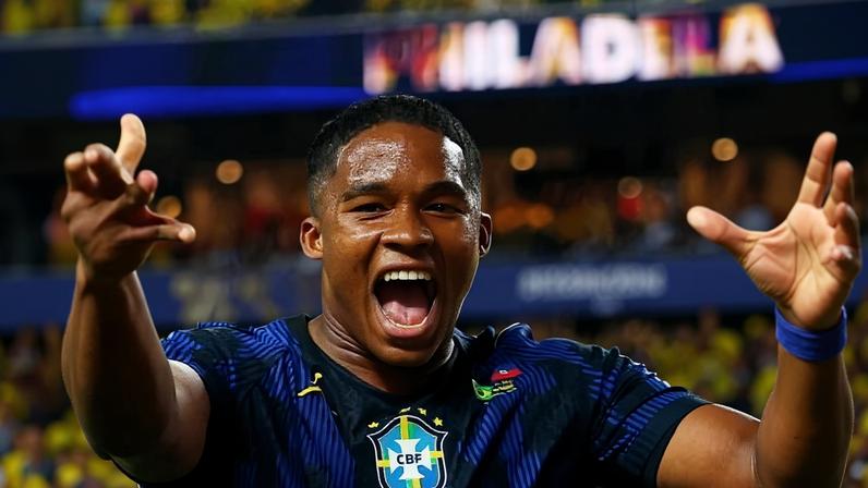 Endrick teve gol anulado por impedimento em Brasil x Haiti na Copa do Mundo
