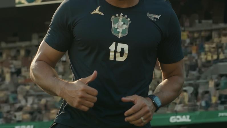 Endrick vira "camisa 10" da seleção na comemoração do gol — Foto: Reprodução