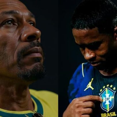 Pai de Endrick chora ao ver atacante estrear pelo Brasil na Copa