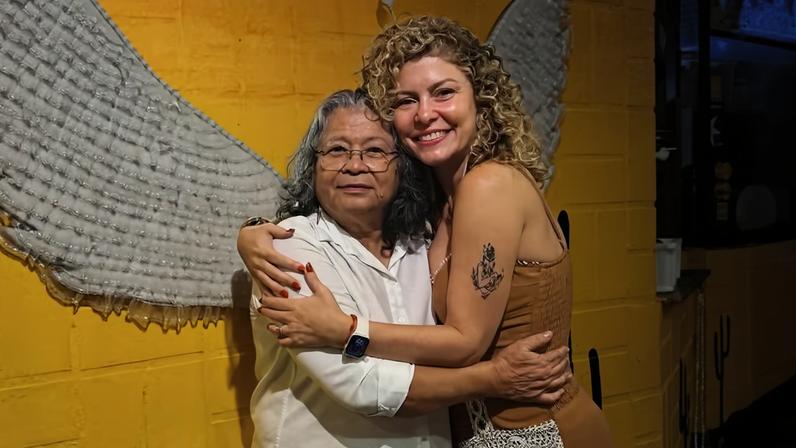 Bárbara Borges e Marlene Mattos